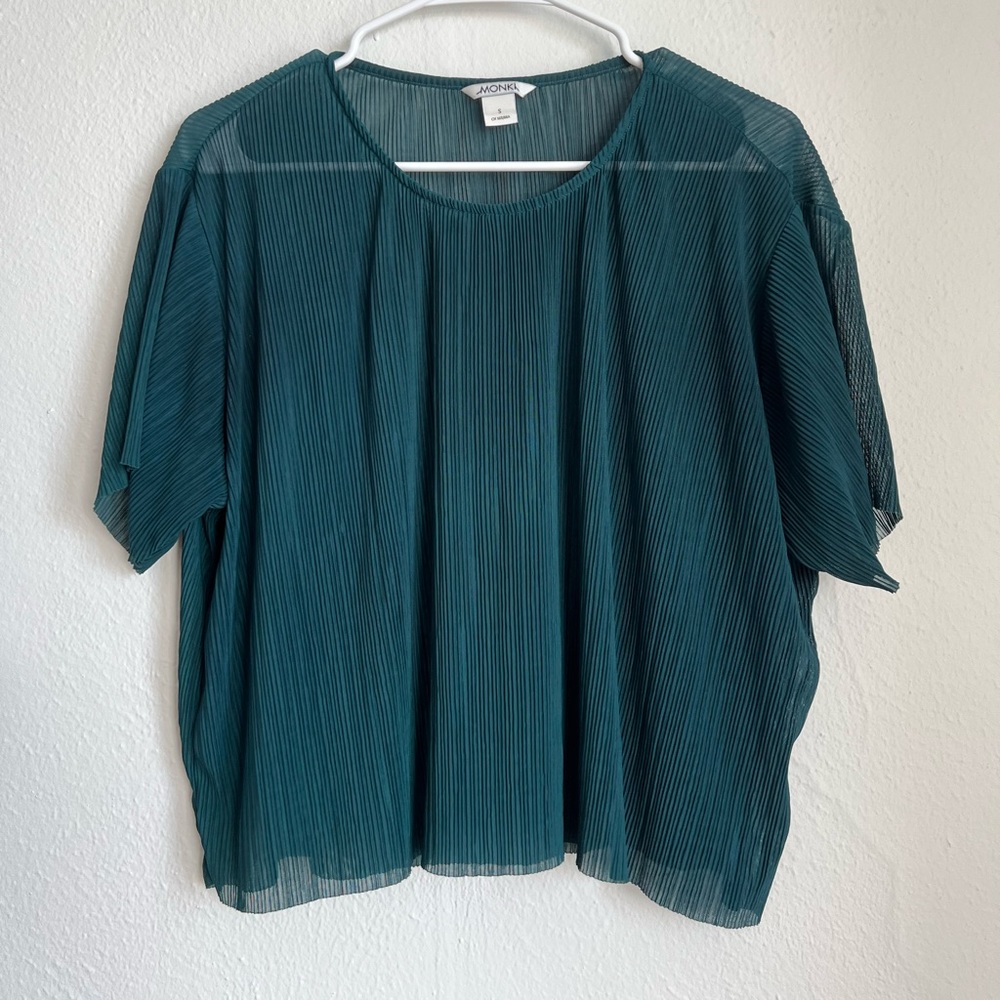 Monki Ribbed Shirt - Picture 4 of 4